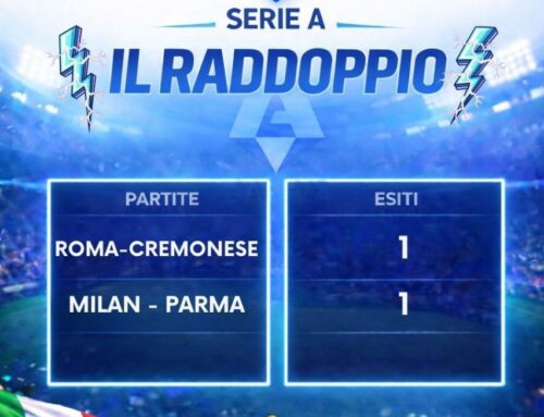 Raddoppio Serie A del 22-02-26