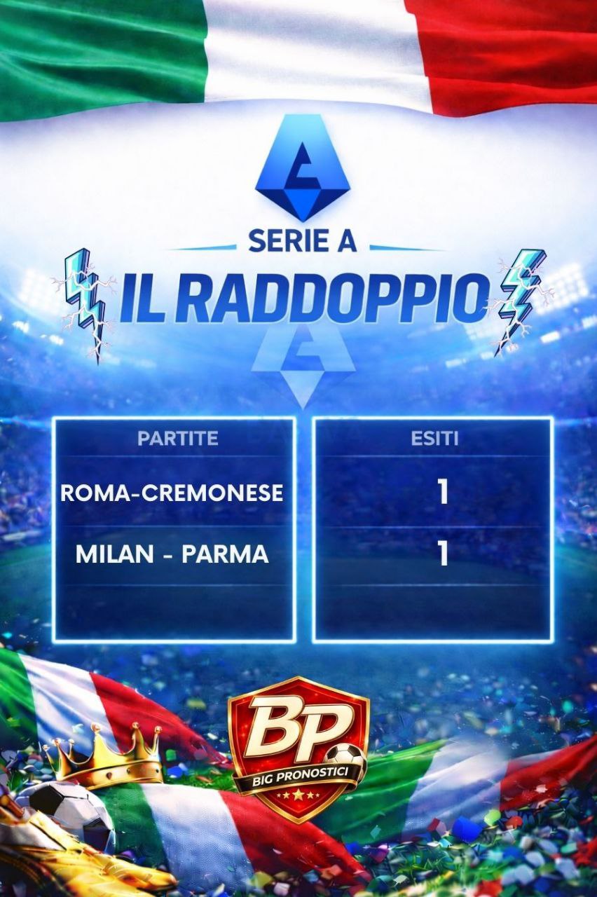 raddoppio serie a milan